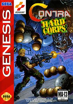 Contra Hard Corps - игра для сега, sega mega drive (Genesis) Contra Hard Corps - игра для sega
